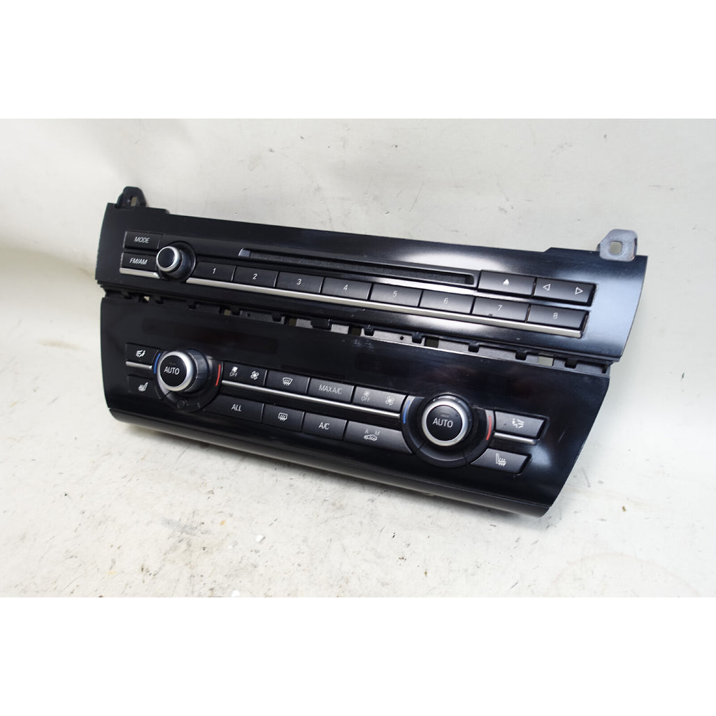 Damaged 11-16 BMW F10 5-Series Automatic Climate Control w Radio Head Unit