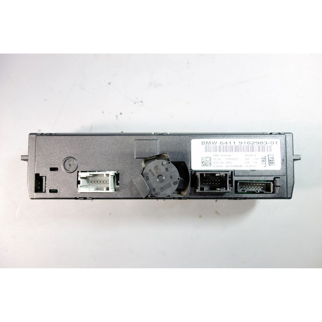 Damaged 2008-2009 BMW E90 3-Series E82 Automatic Climate Control Panel OEM