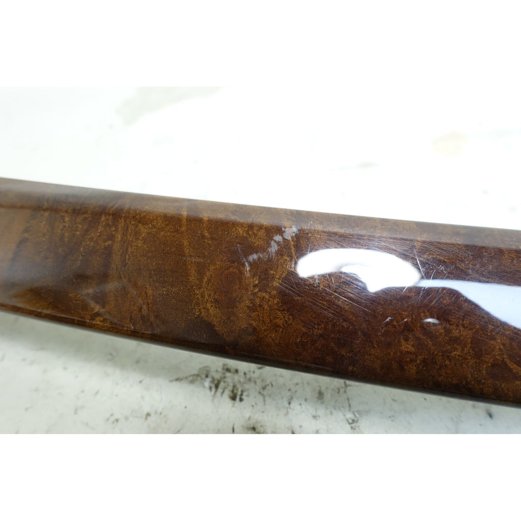 2007-2013 BMW E92 E93 3-Series 2dr Rear Lateral Wood Trim Strip Pair Walnut Root
