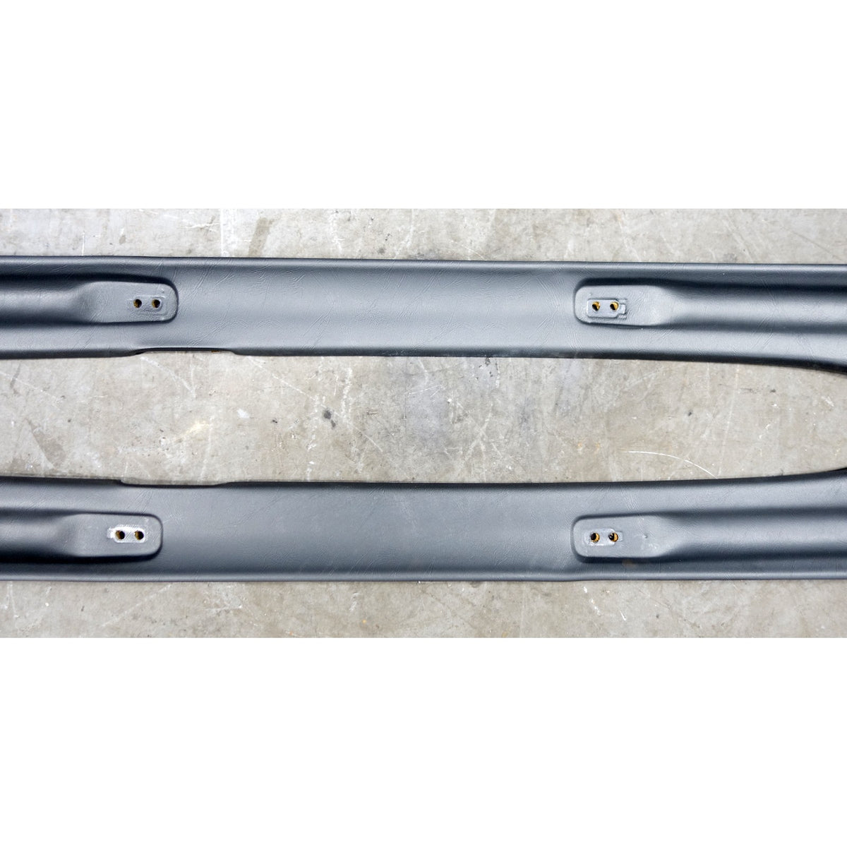 1978-1987 BMW E23 7-Series Interior Upper Headlining Cover Trim Pair Black OEM