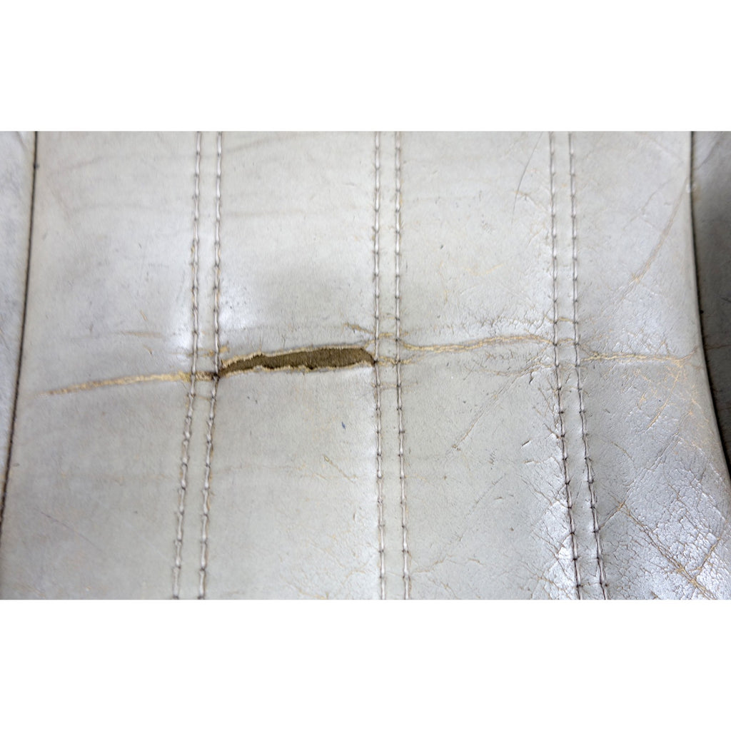 85-91 BMW E30 3-Series Coupe Sedan Front Right Seat Bottom Pearl Beige Leather