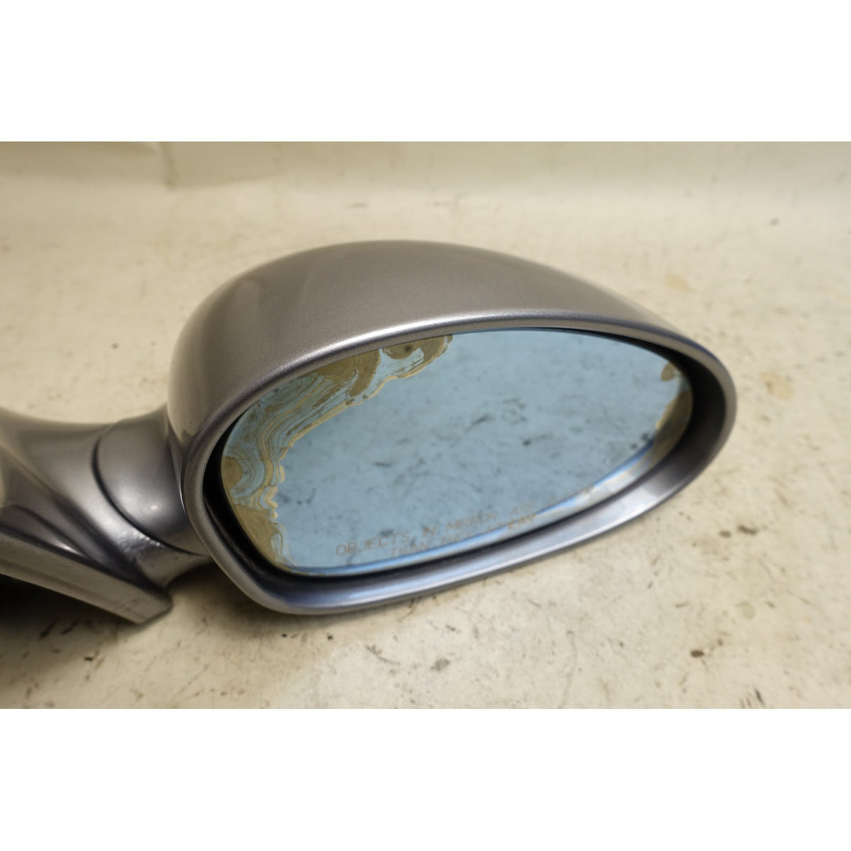 01-06 BMW E46 M3 Factory Right Exterior Side Mirror Assembly Silver Grey OEM