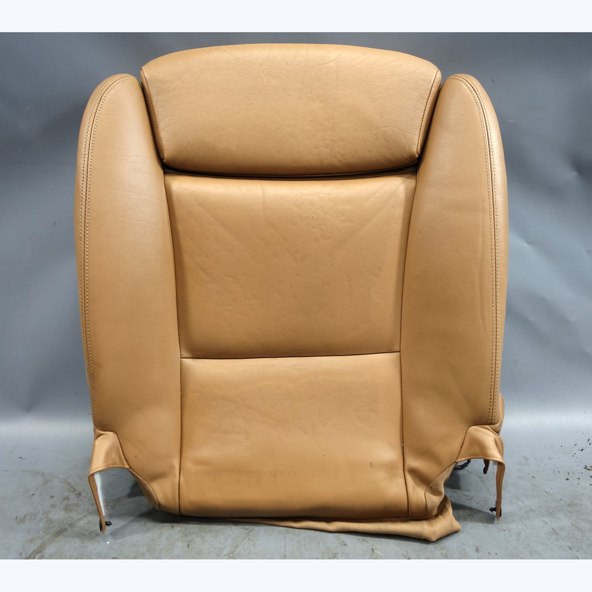 13-15 BMW F01 F02 7-Series Right Front Comfort Seat Bottom Pad Saddle Brown OEM