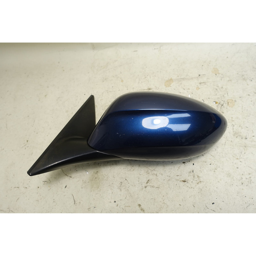 2009-2016 BMW E89 Z4 Left Power-Fold Side Mirror Deep Sea Blue A76 OEM