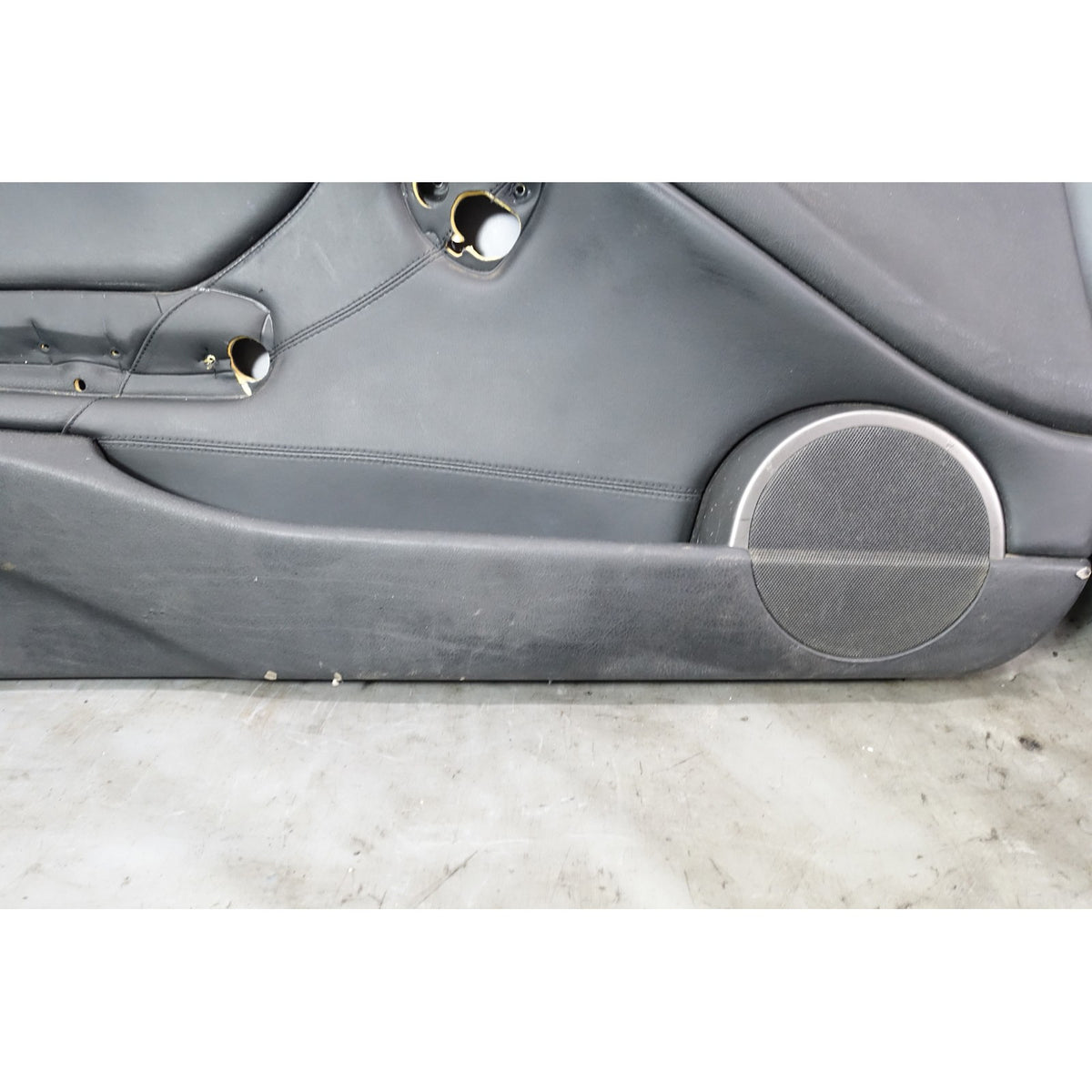 2001-2002 BMW E46 M3 Early Interior Door Panel Trim Pair Titan Black Napa OEM