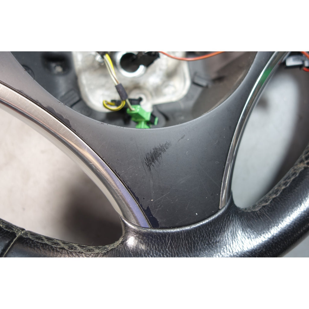 07-09 BMW E90 3-Series Factory Sports Leather Steering Wheel Multifunction OEM