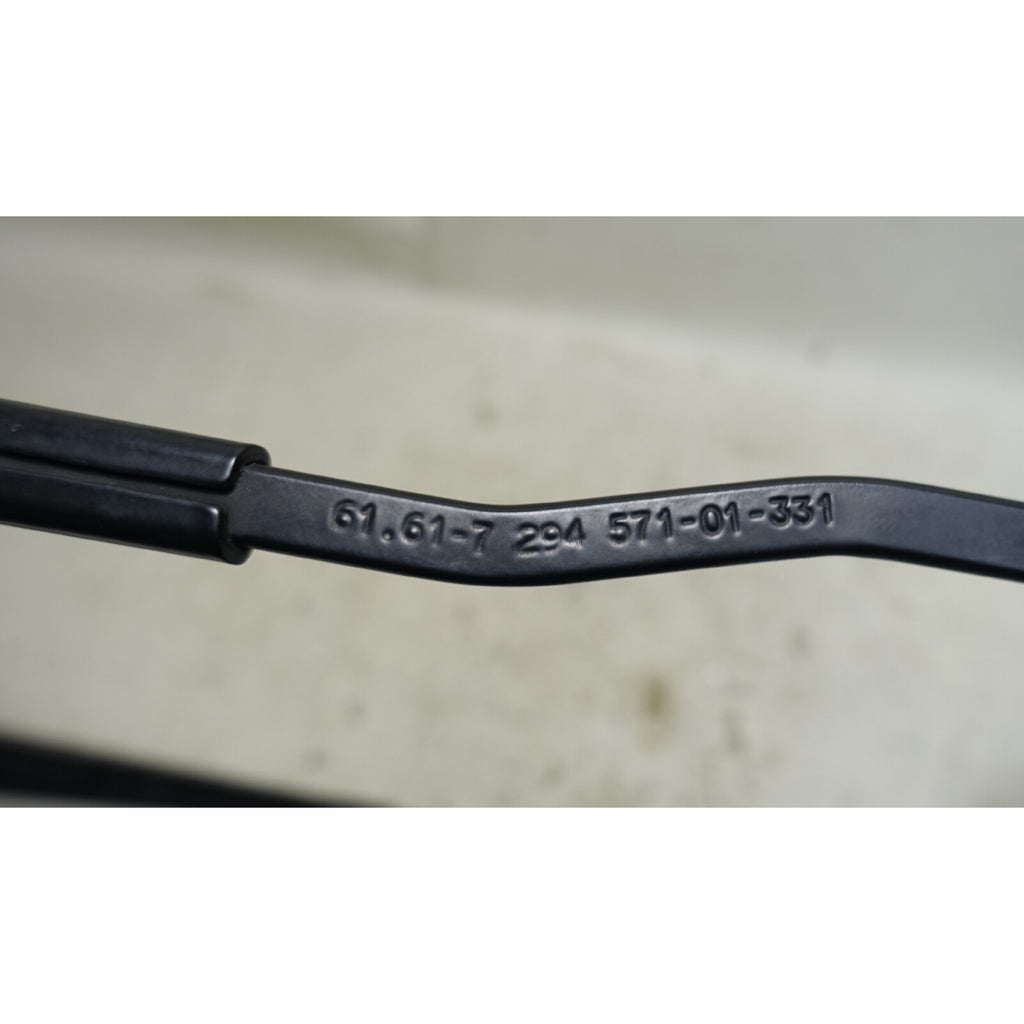 2012-2014 BMW E70 X5 E71 X6 Windshield Wiper Arm Pair Metal OEM