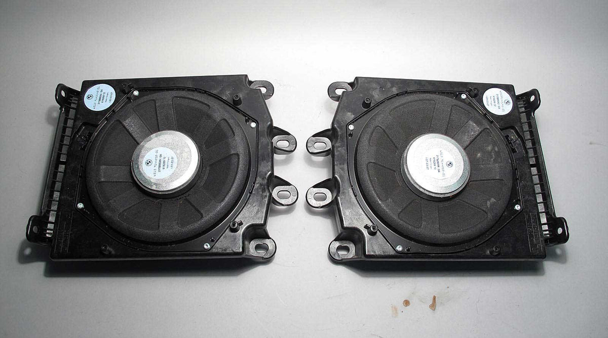 BMW E60 E63 5-Series Hi-Fi Subwoofer Speaker Pair L/R Base 2004–2010 OEM USED