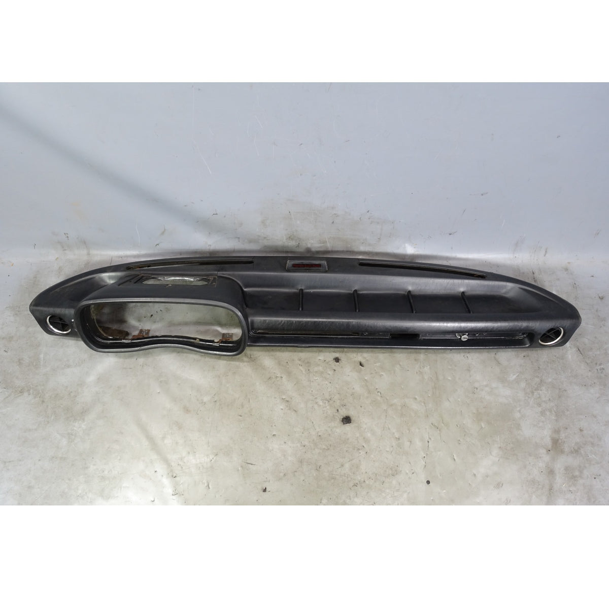 Damaged BMW E3 Bavaria Sedan Dashboard Trim Panel Black Auto 1972-1976 OEM