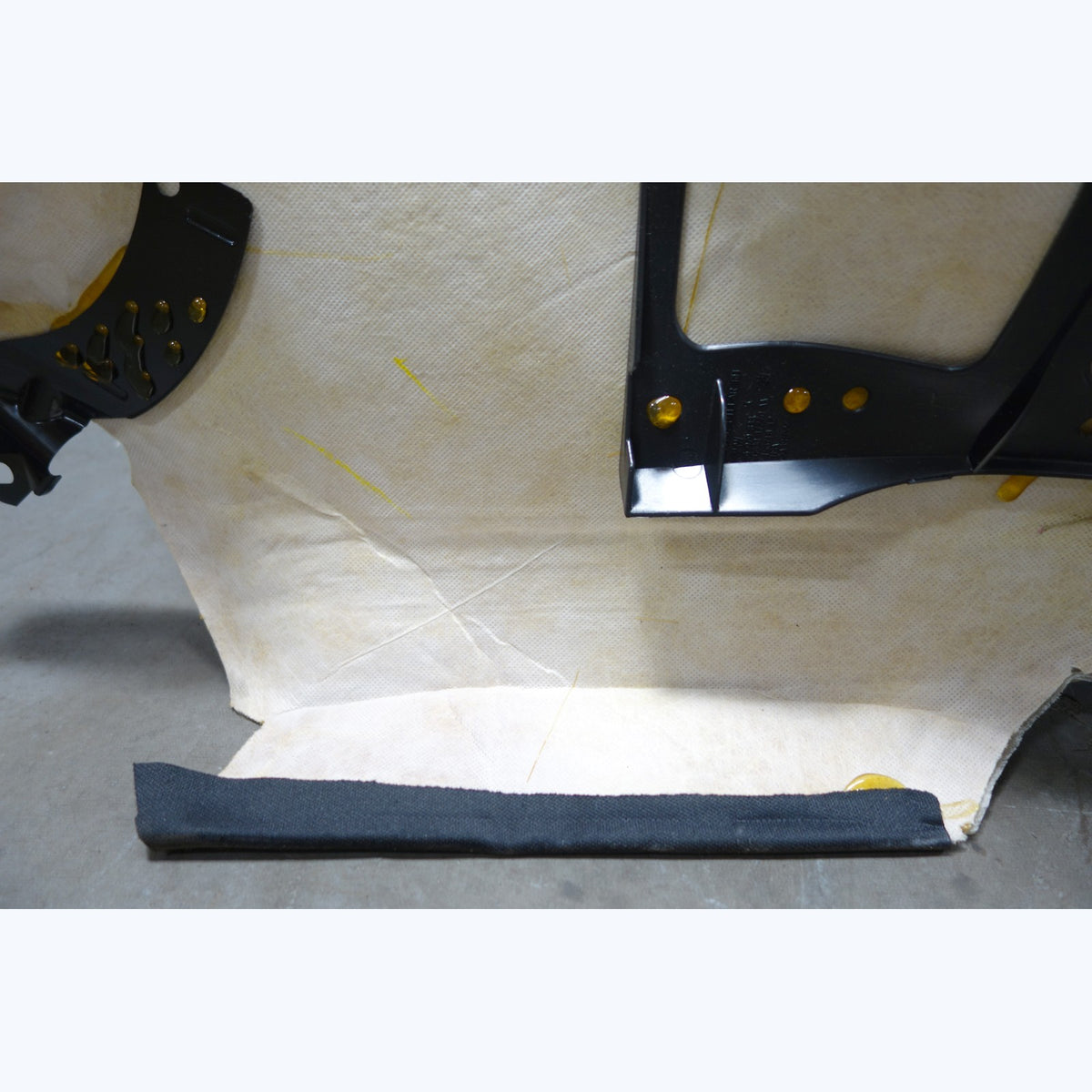 Damaged 2008-2014 BMW E71 X6 SAC Headliner Lining For Sunroof Glass Roof Black