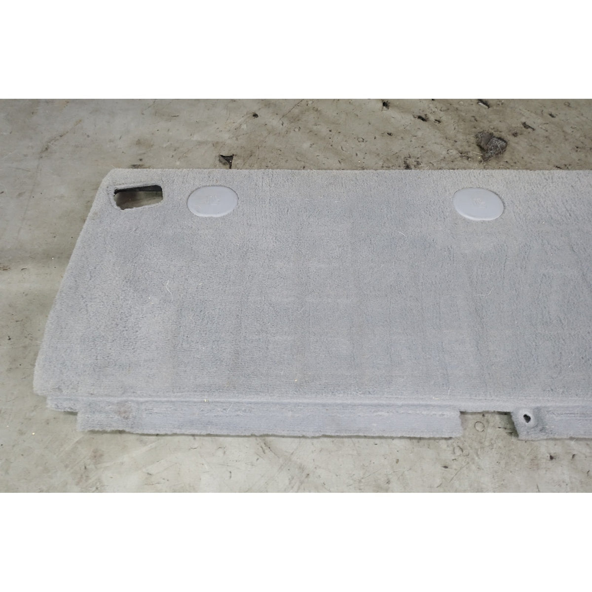 1999-2003 BMW E39 5-Series Touring Trunk Boot Front Floor Carpet Panel Grey OEM