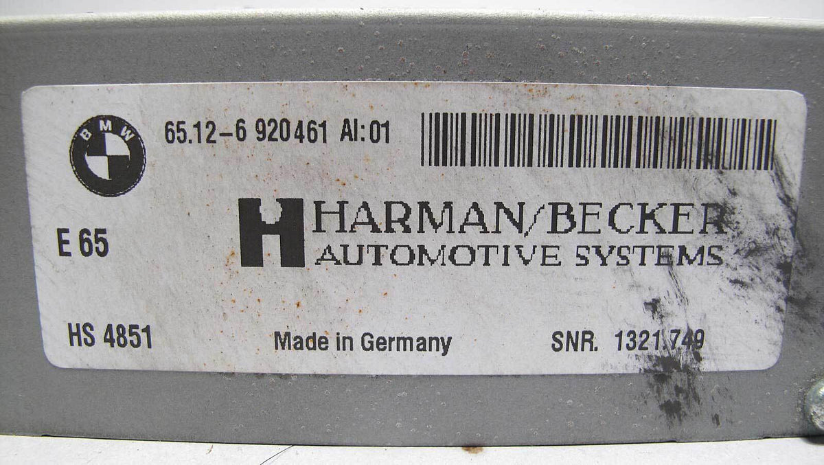 BMW E60 5-Series E63 Standard Factory Hi-Fi SMALL Stereo Amplifier 2004-2010 OE