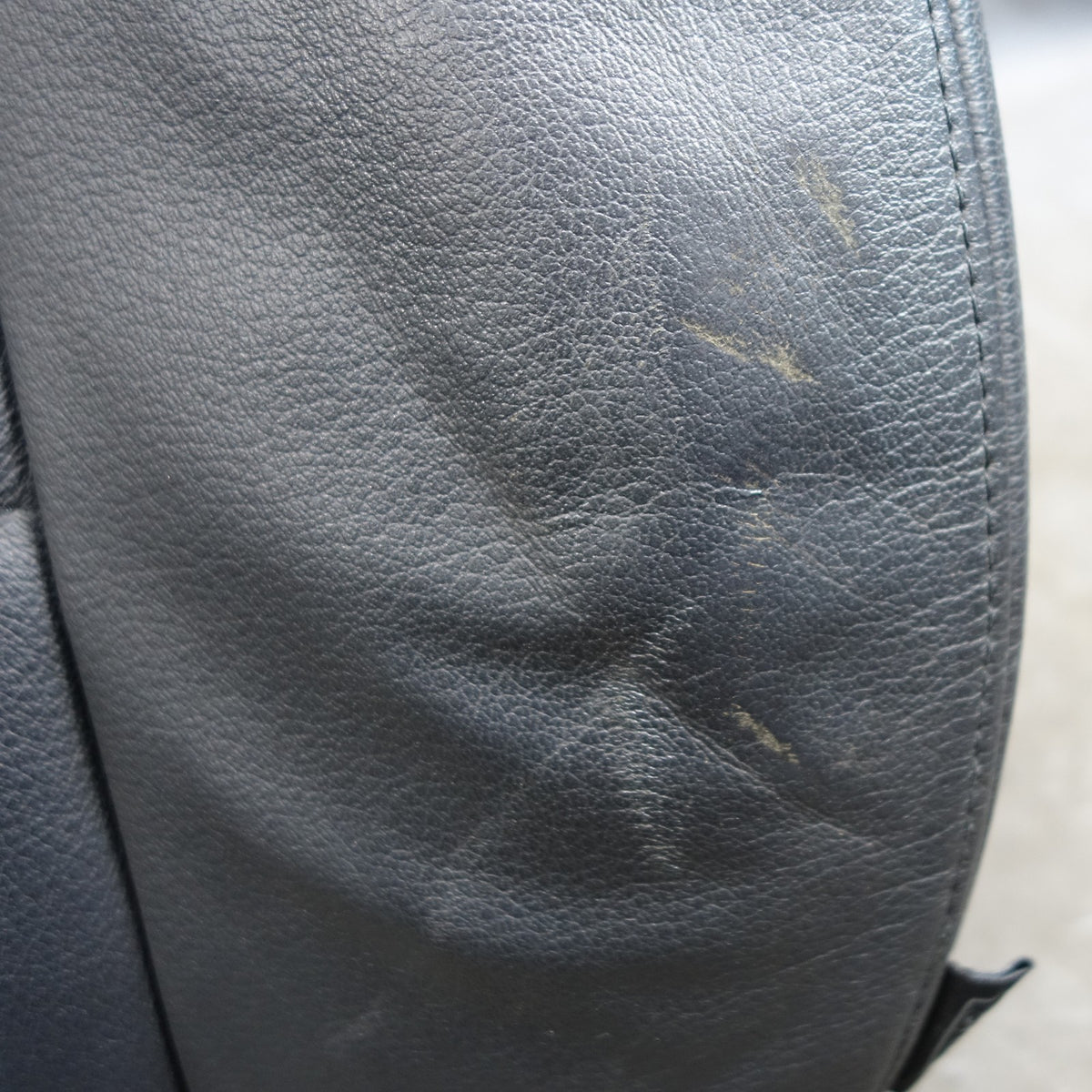 2009-2016 BMW E89 Z4 Basic Left Drivers Seat Backrest Cushion Black Leather OEM