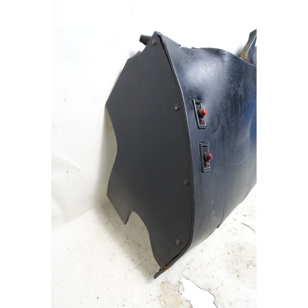 Damaged 71-74 BMW E3 Bavaria Sedan Left Driver Lower Knee Bolster Trim Panel OEM