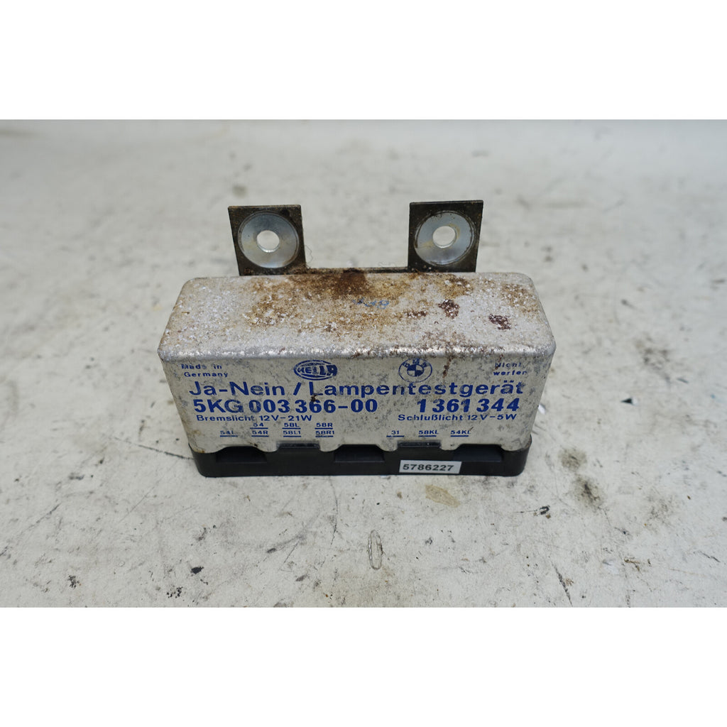 78-82 BMW E24 633CSi E23 733i Early Light Check Bulb Testing Device Module OEM