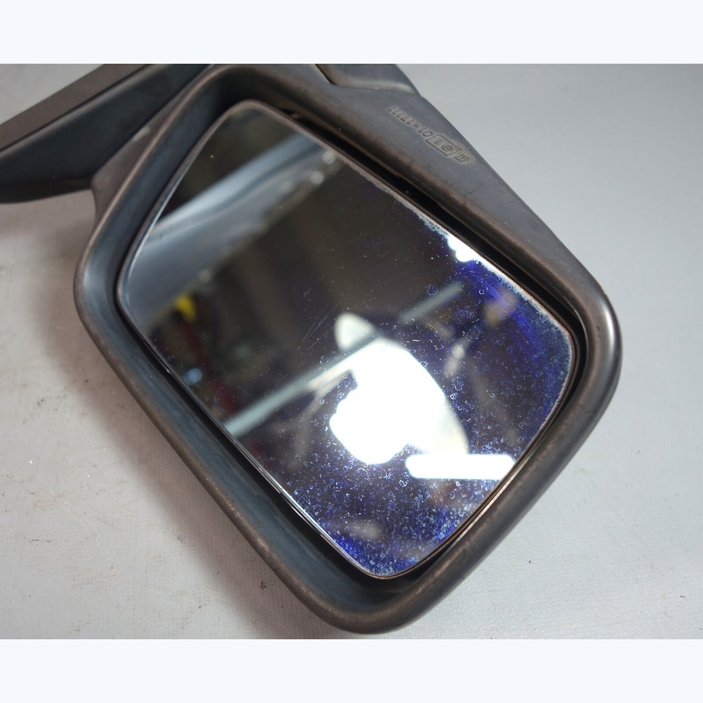1984-1993 BMW E30 3-Series Left Driver Outside Side Mirror Black Heated OEM