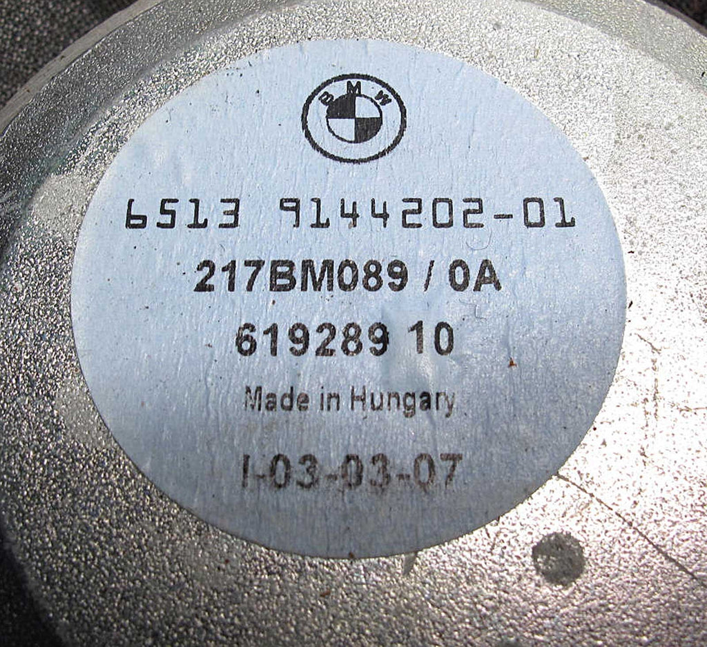 BMW E60 E63 5-Series Hi-Fi Subwoofer Speaker Pair L/R Base 2004–2010 OEM USED