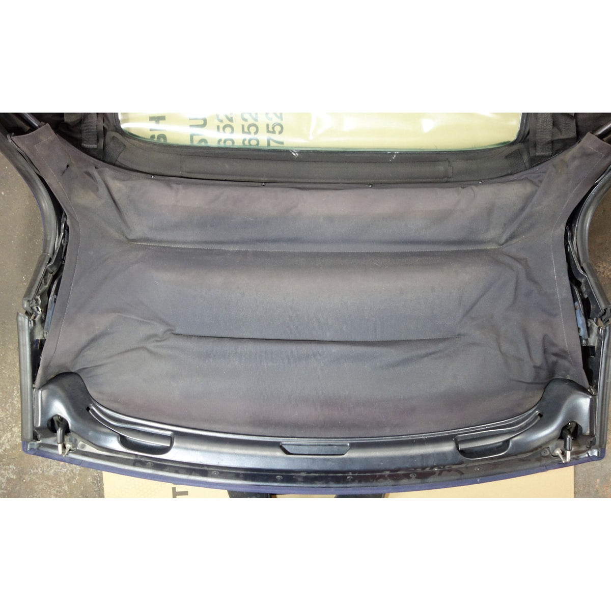 1996-2002 Z3 Roadster Blue Folding Convertible Top Frame With Headliner OEM