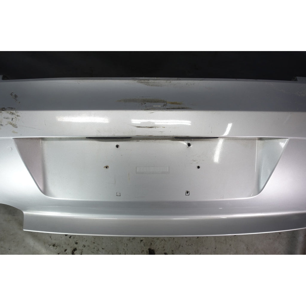 Damaged 03-05 E85 Z4 Factory Early Rear Bumper Cover Trim Titanium Silver OEM