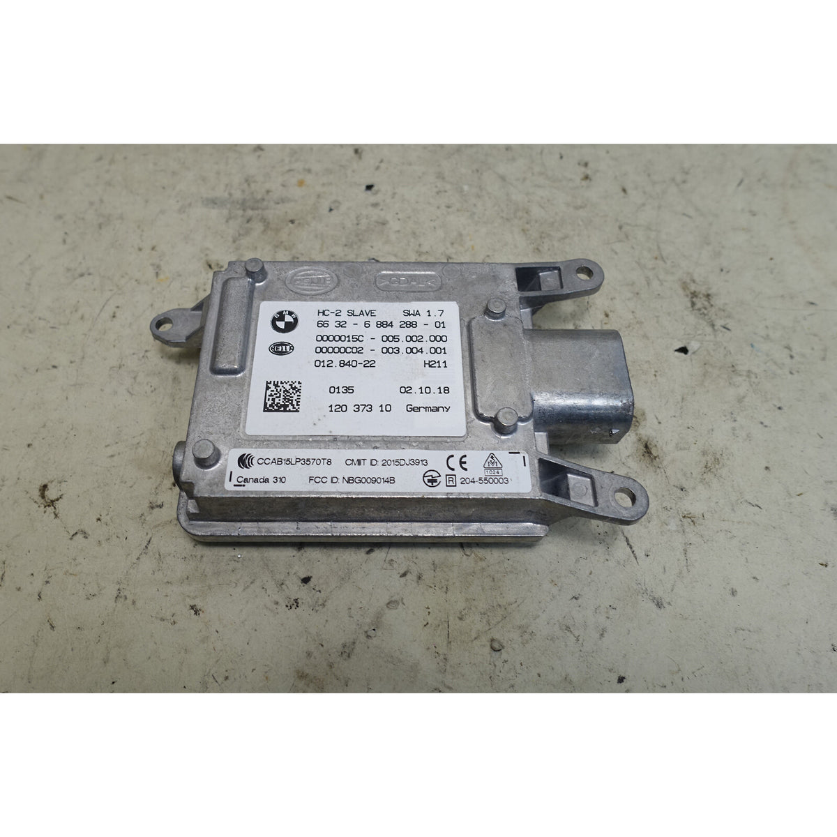 2016-2020 BMW F30 3-Series LCI Slave Left Lane-Change Warning Sensor Module OEM