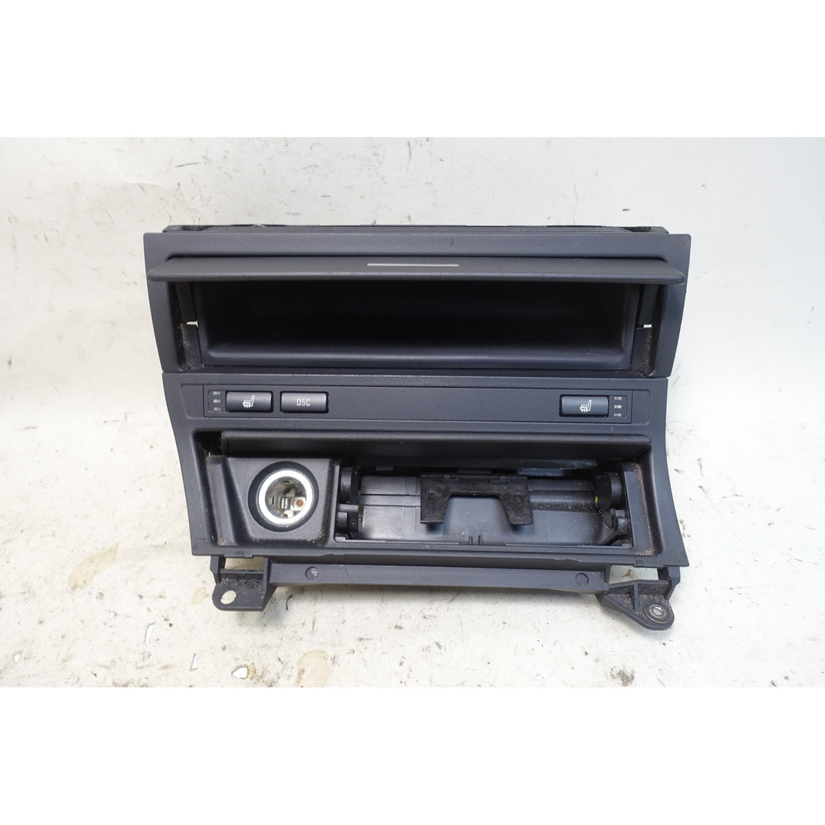 BMW E46 3-Series Front Console Storage Cubby Ashtray Black 2000-2006 OEM