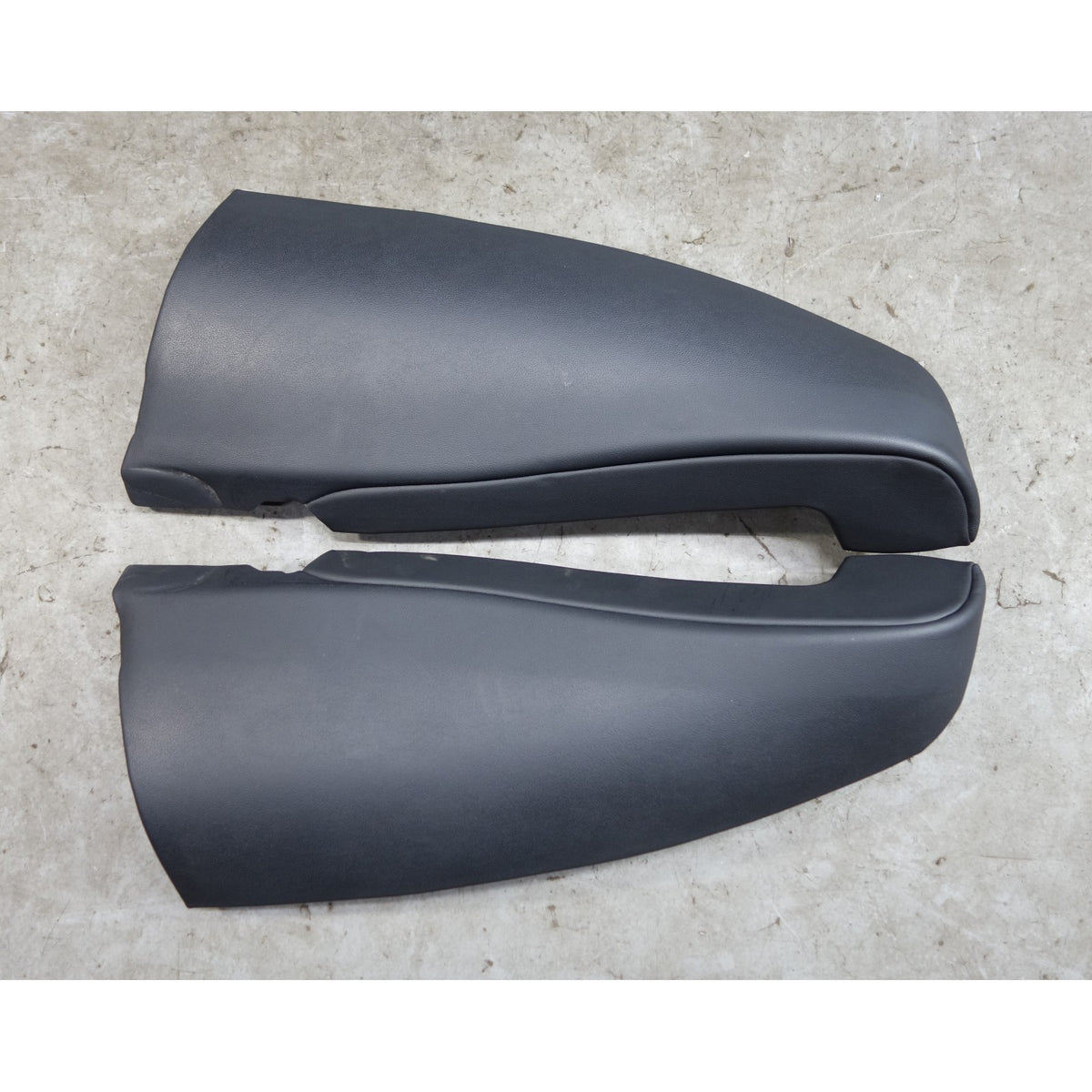 19-25 BMW G20 3-Series Rear Folding Seat Side Bolster Pair Black Leather OEM