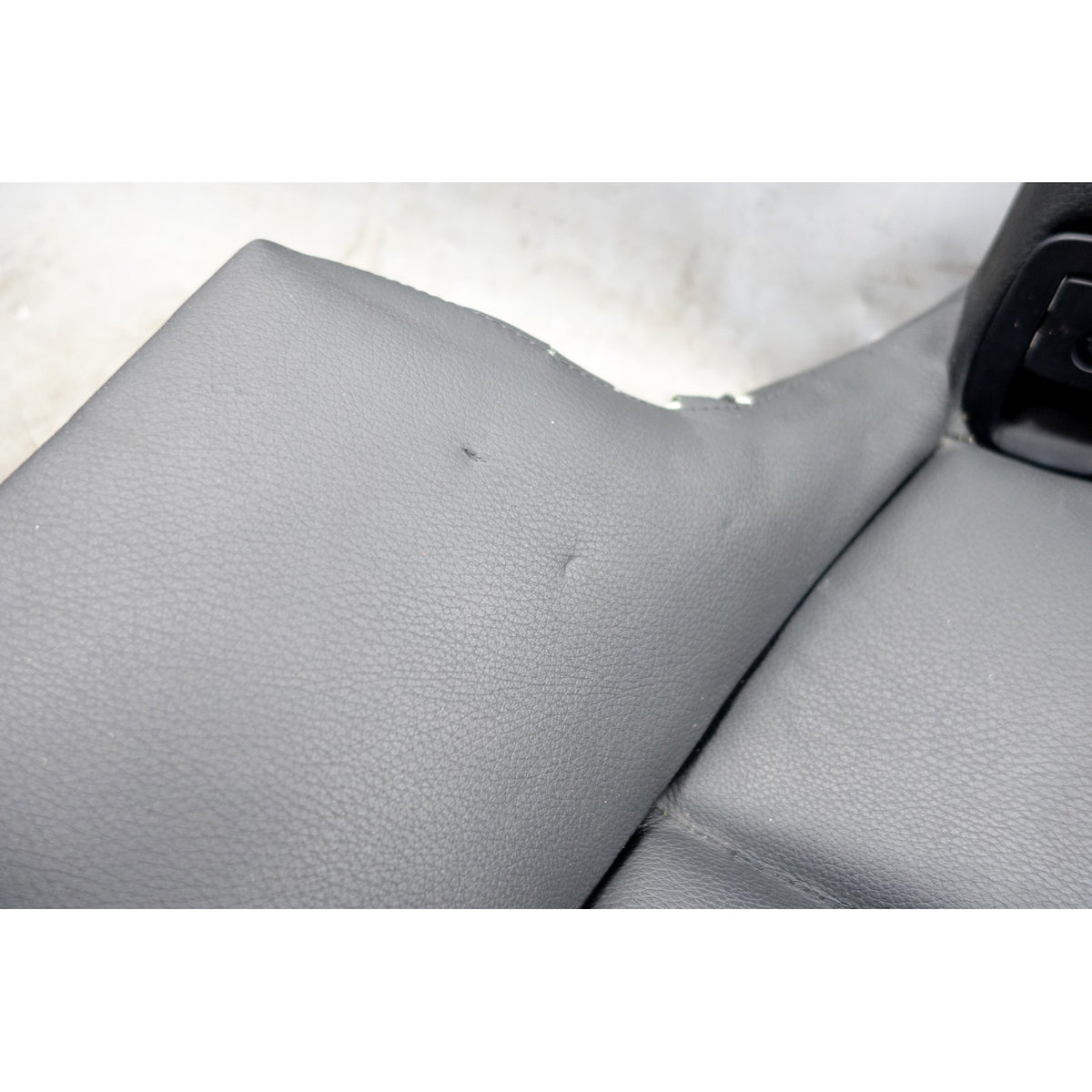 2007-2010 BMW E92 3-Series Folding Rear Seat Bench Bottom Cushion Black Leather