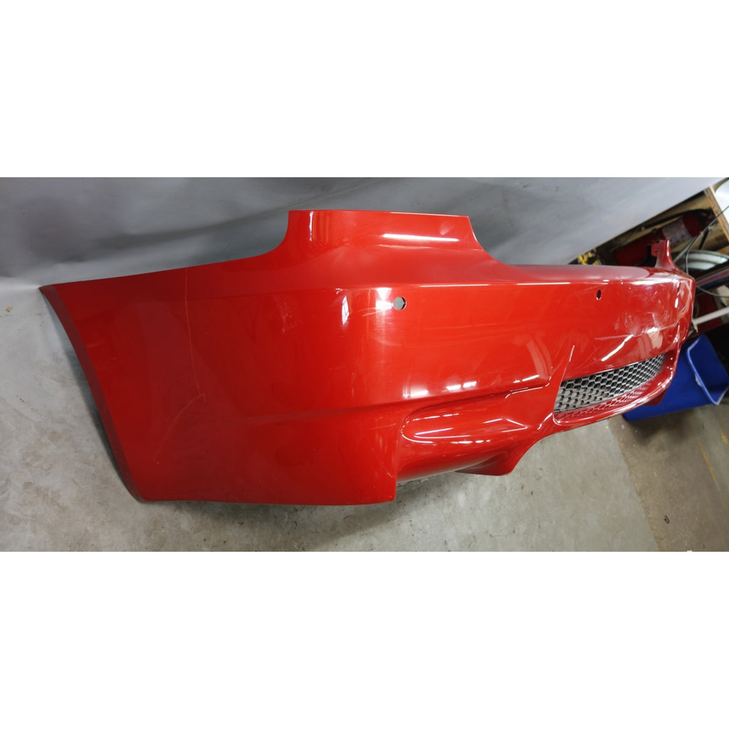 Damaged 08-13 BMW E92 E93 M3 2dr Rear Bumper Cover Panel Trim Melbourne Red OEM