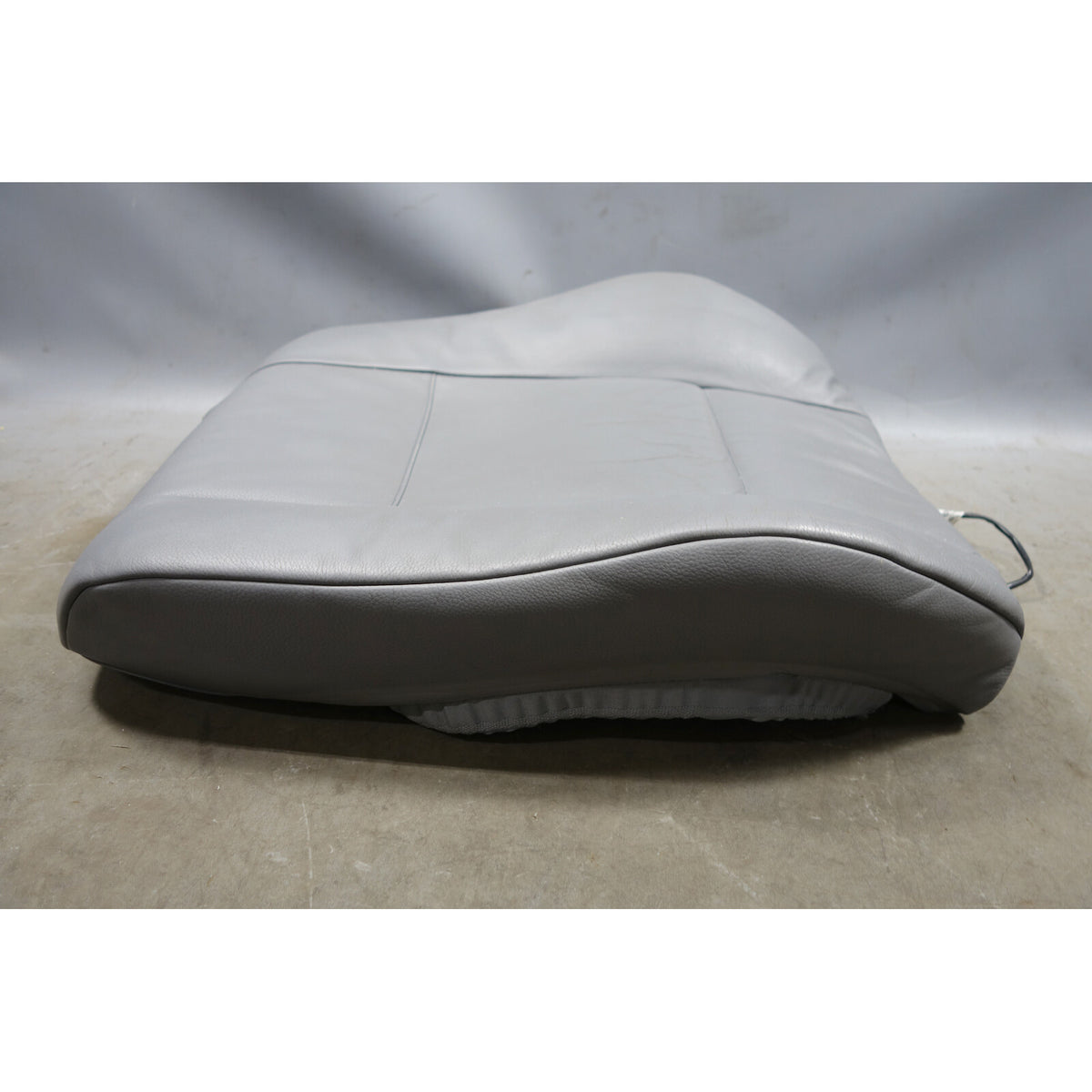 2000-2006 BMW E53 X5 Basic Front Seat Backrest Cushion Pad Grey Leather