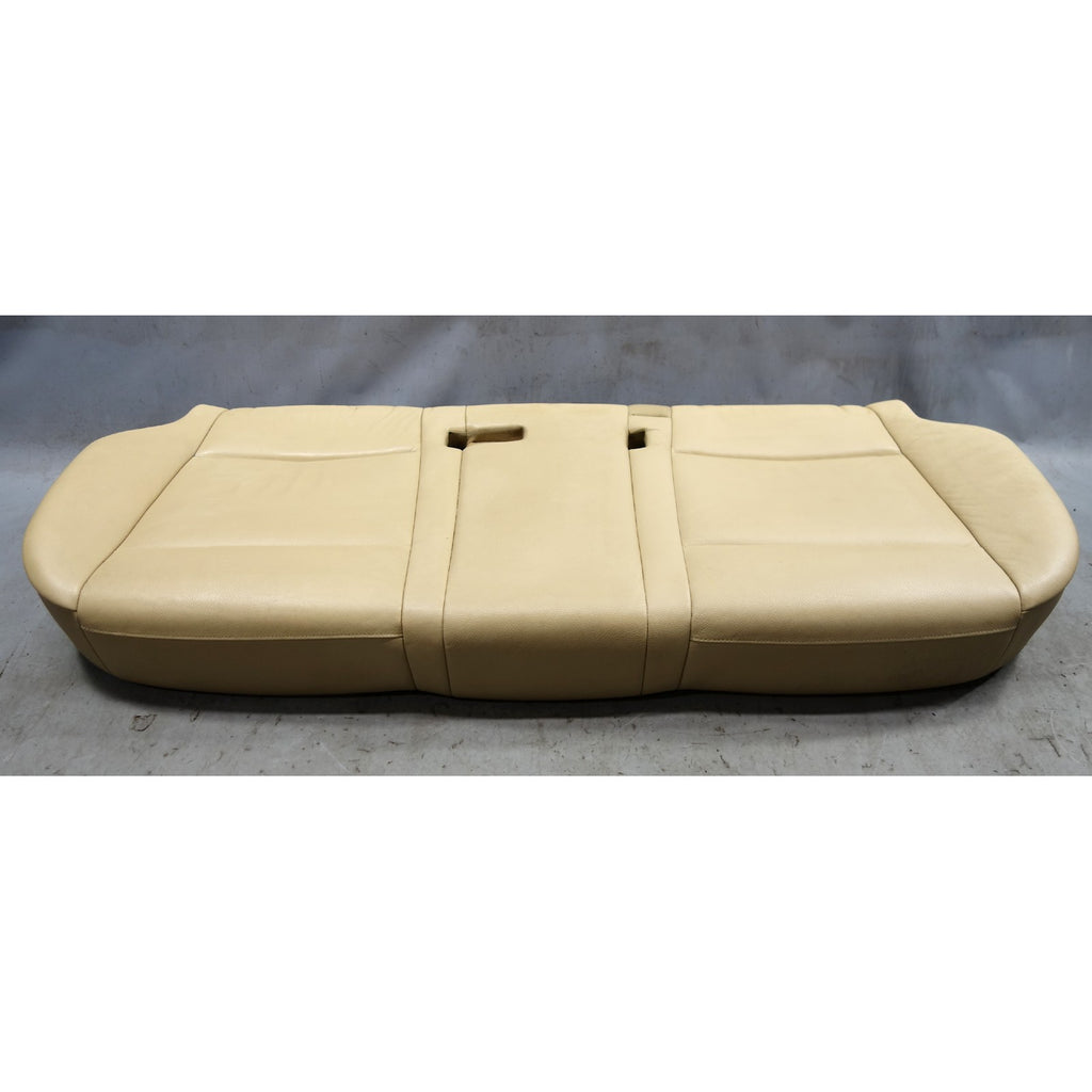 2007-2013 BMW E70 X5 SAV Rear 2nd Row Seat Bottom Bench Beige Leather