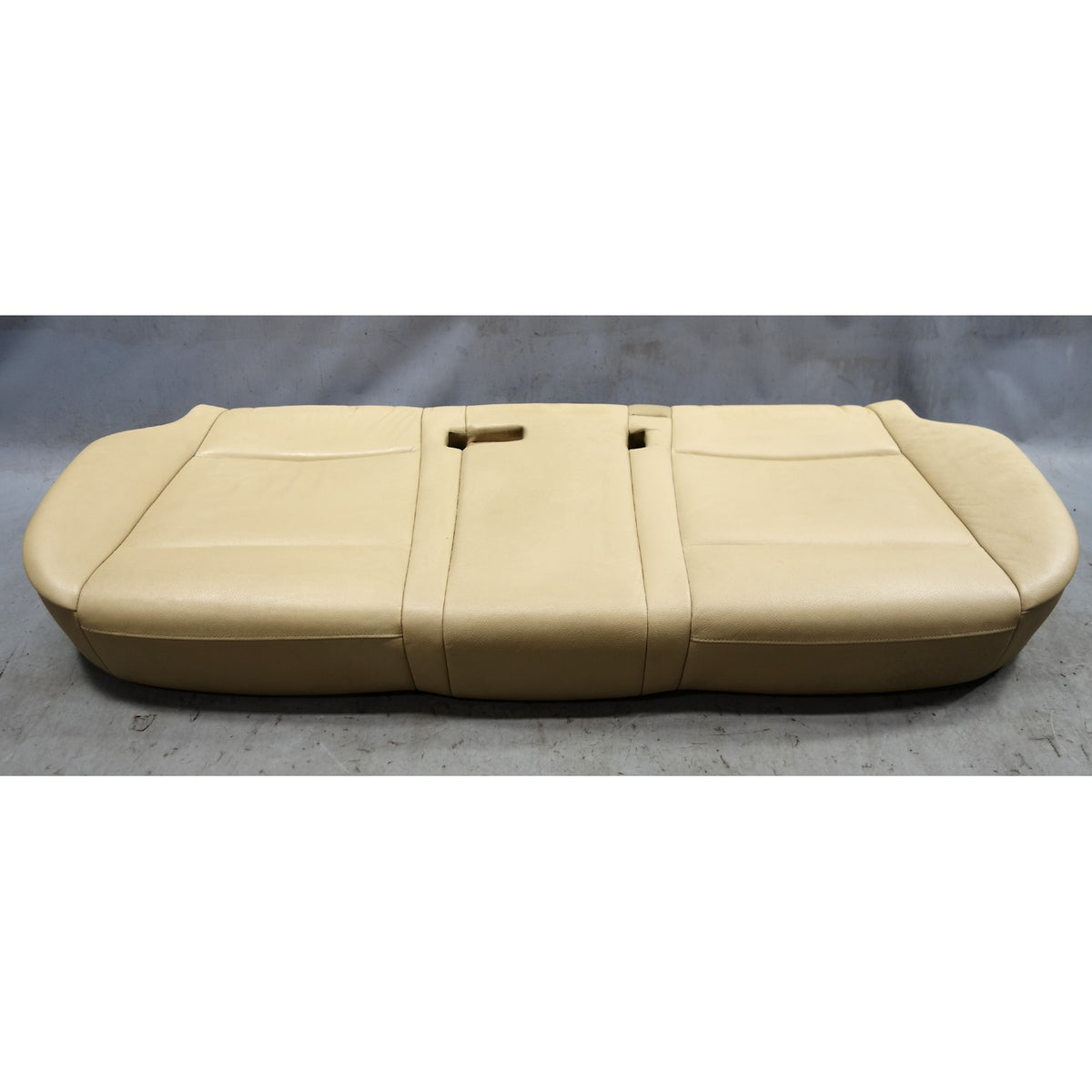 2007-2013 BMW E70 X5 SAV Rear 2nd Row Seat Bottom Bench Beige Leather
