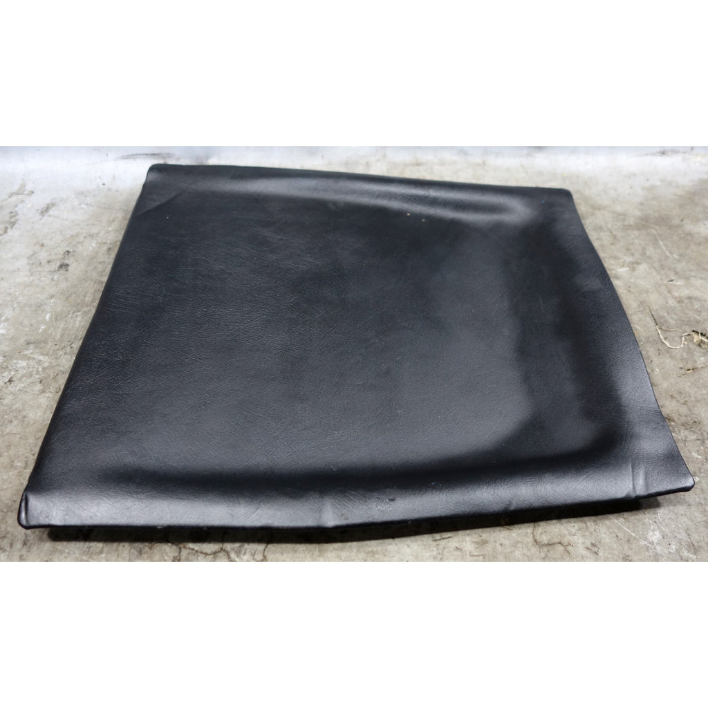 1984-1991 BMW E30 Front Basic Seat Backrest Cover Black Leather OEM