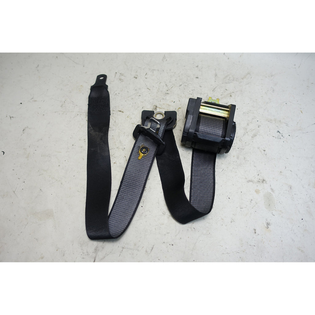 1989-1992 BMW E34 5-Series E32 Right Front Upper Seat Belt Strap Slate Grey OEM