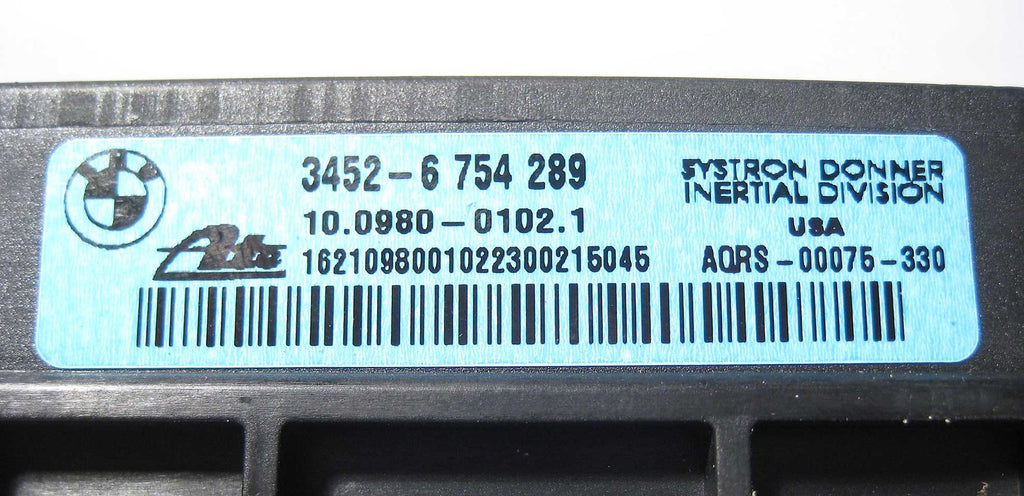 2001-2002 BMW E46 Z3 ABS DSC Yaw Rate Rotational Inertial Sensor OEM