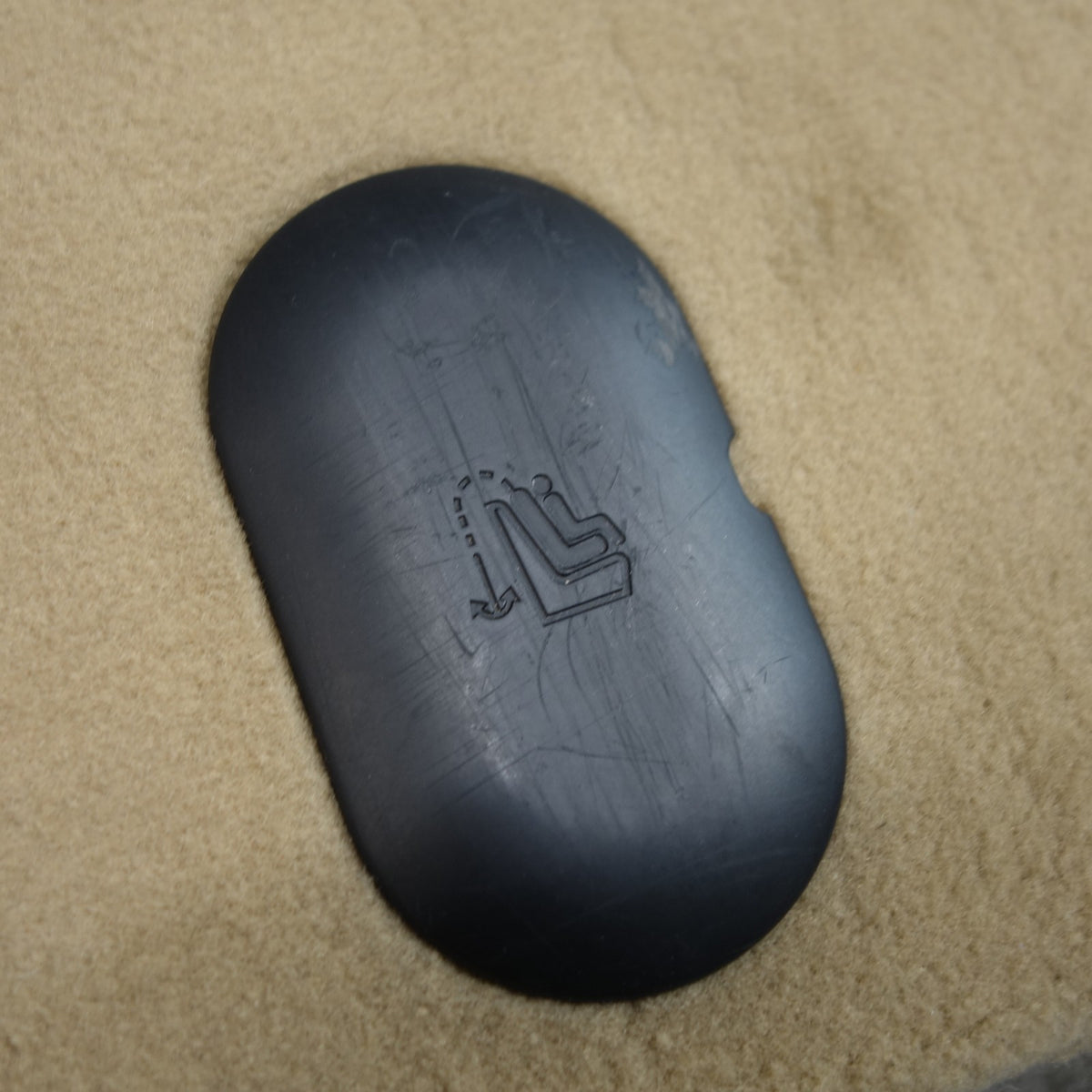 2000-2005 BMW E46 3-Series Touring Front Trunk Carpet Floor Panel Beige OEM