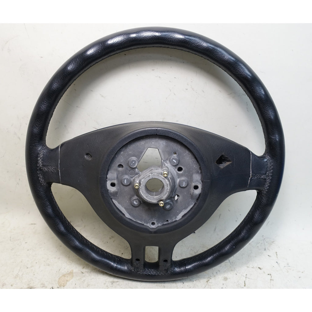 2000-2002 BMW Z3 Roadster Coupe Sport Leather Steering Wheel Chrome OEM