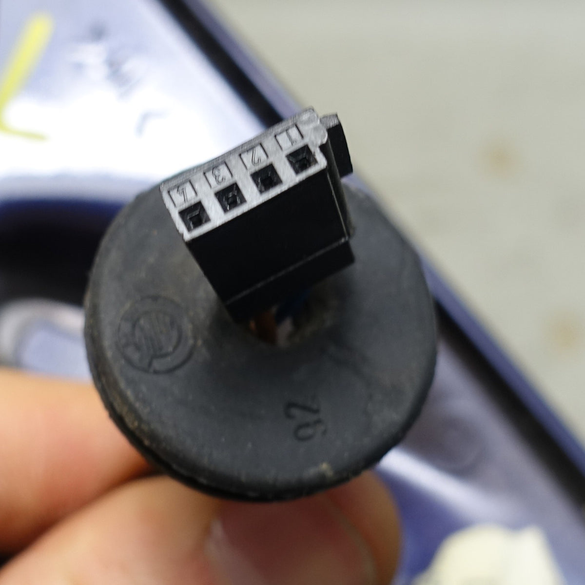 1995-1999 BMW E36 M3 2dr ///M Left Drivers Outside Side Mirror Techno Violet OEM