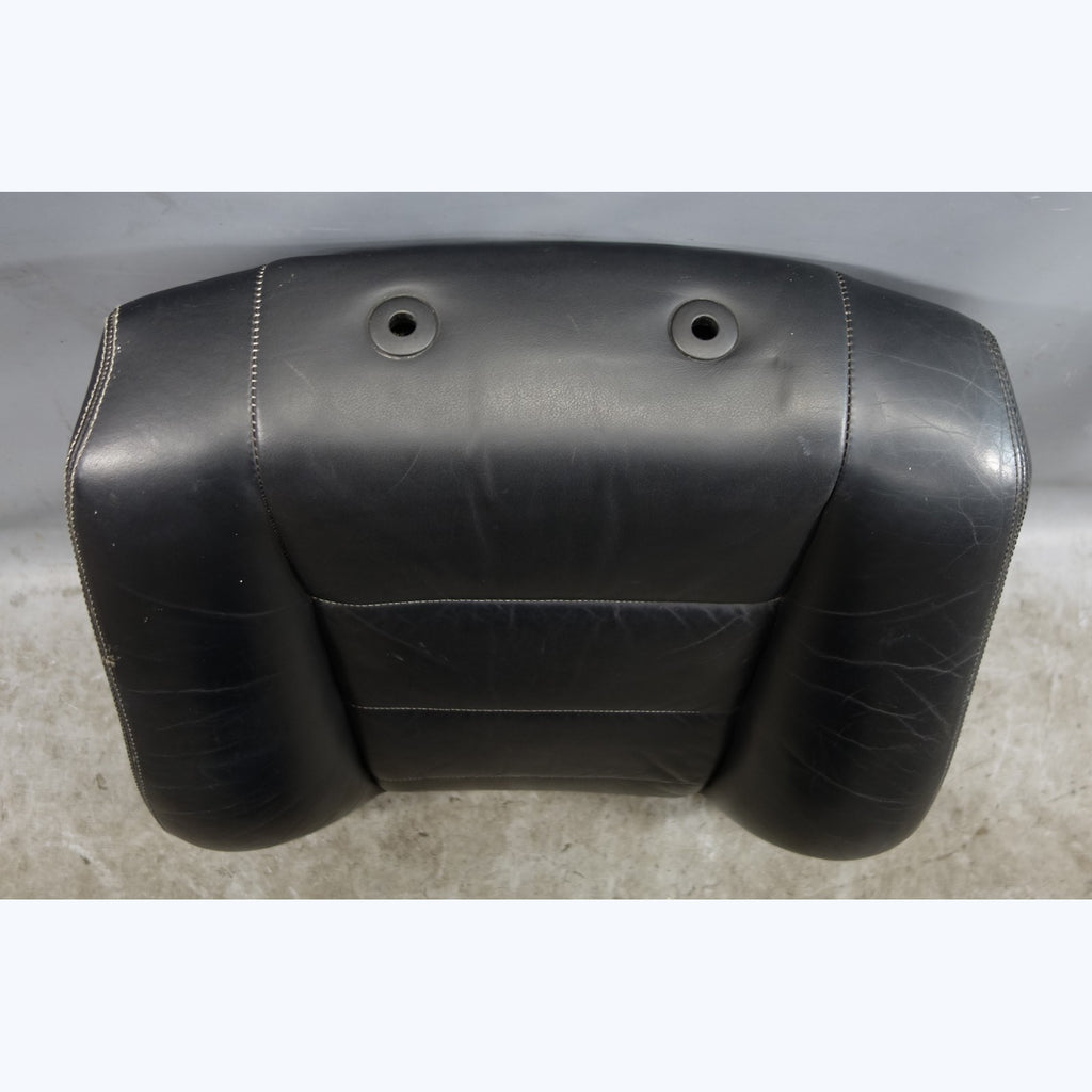 1988-1992 BMW E32 7-Series Front Seat Backrest Cushion Black Leather OEM
