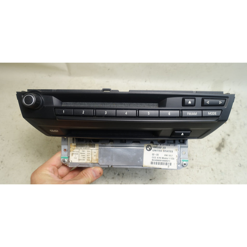 2007-2009 BMW E70 X5 CCC CD Radio Head Unit Navigation Drive OEM
