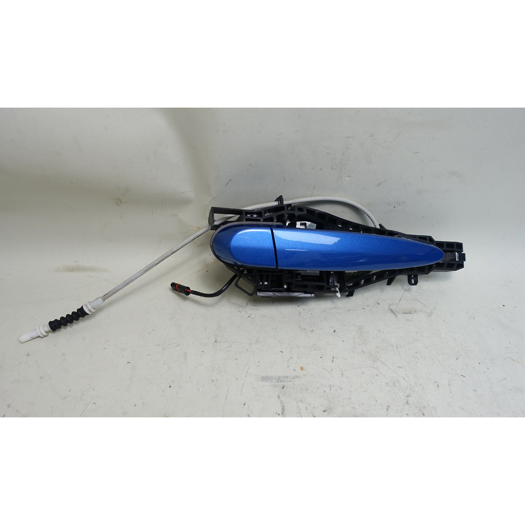 2012-2017 BMW F30 F31 3-Series 4dr Right Rear Exterior Door Handle Estoril Blue