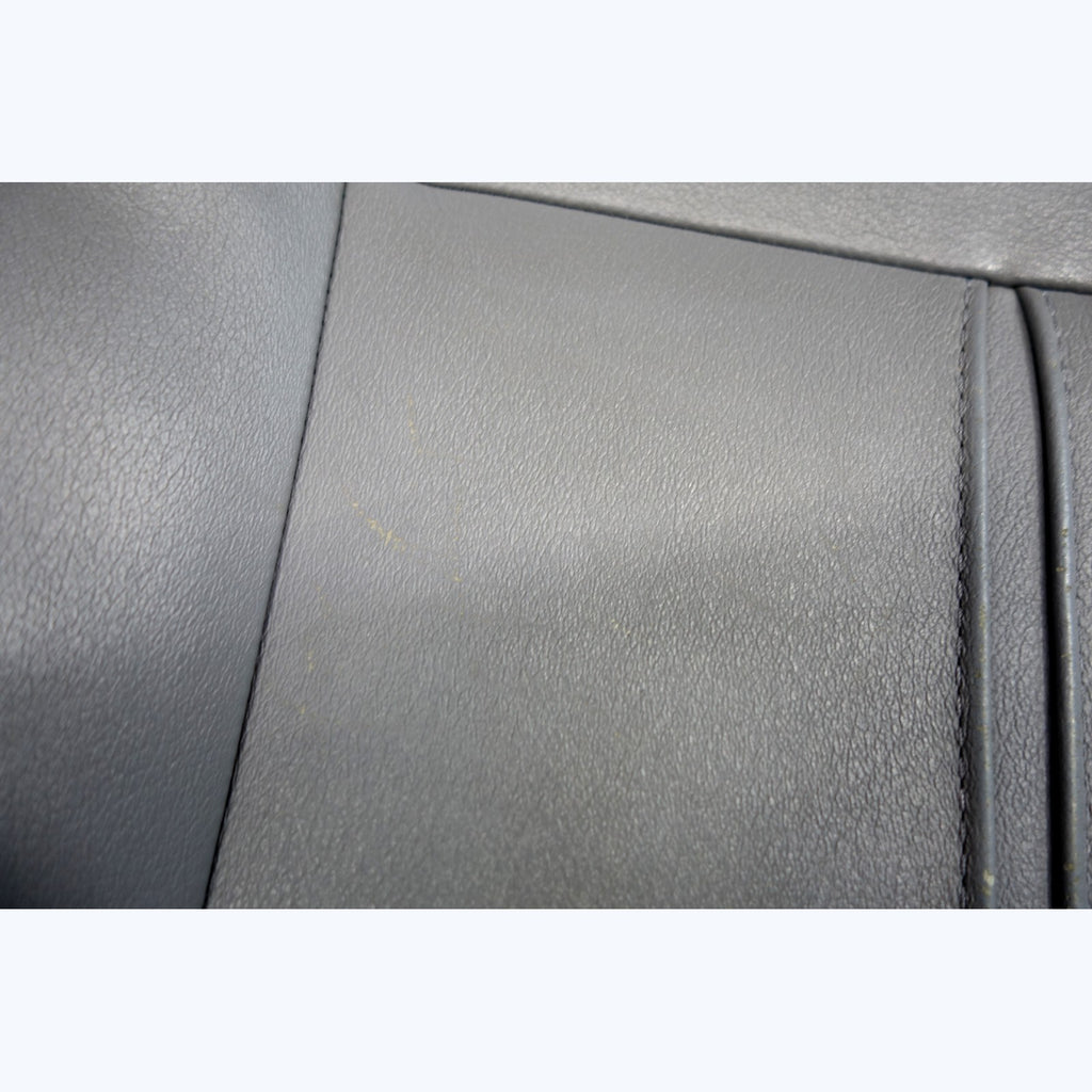 1999-2003 BMW E39 5-Series E38 Front Seat Backrest Cushion Grey Leather OEM