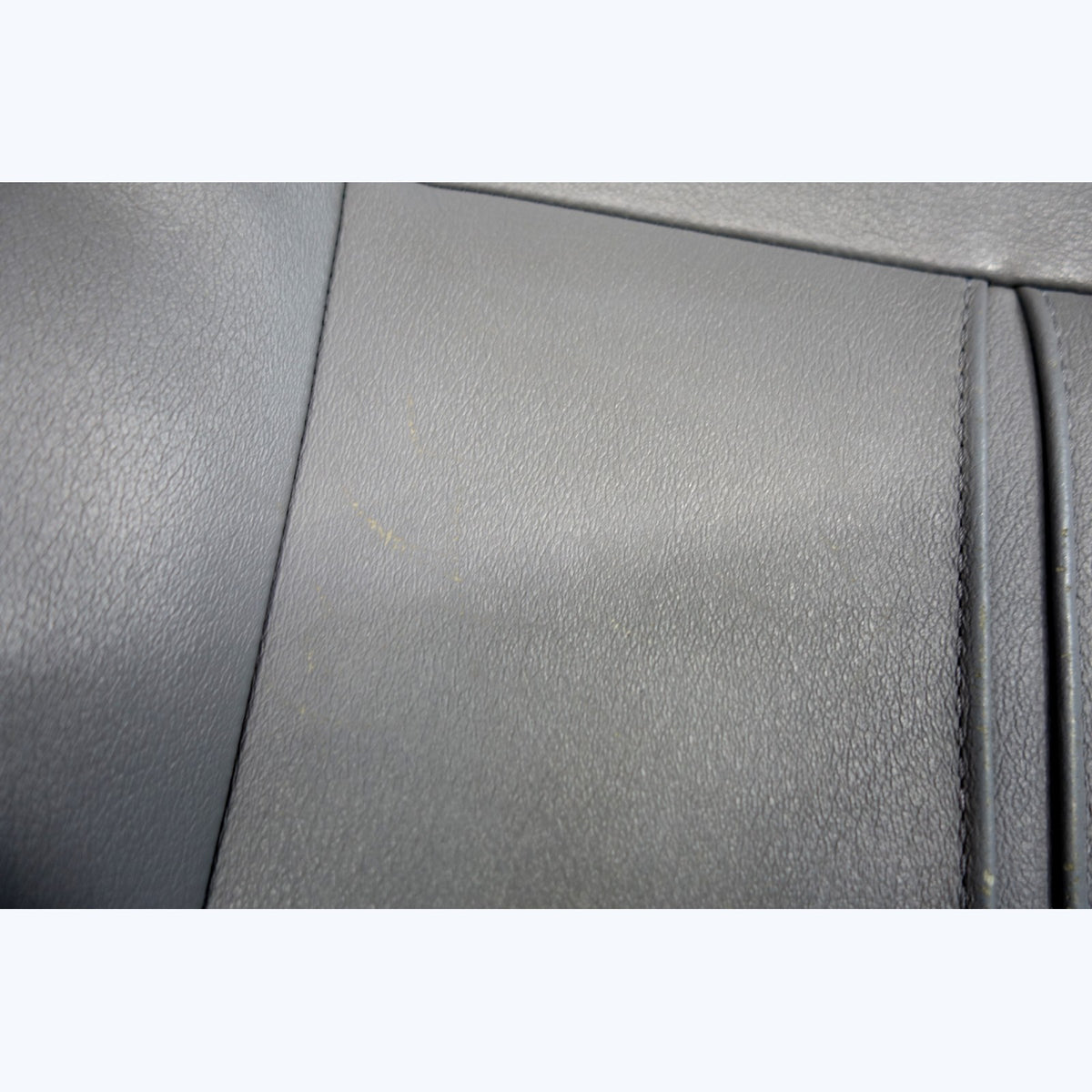 1999-2003 BMW E39 5-Series E38 Front Seat Backrest Cushion Grey Leather OEM