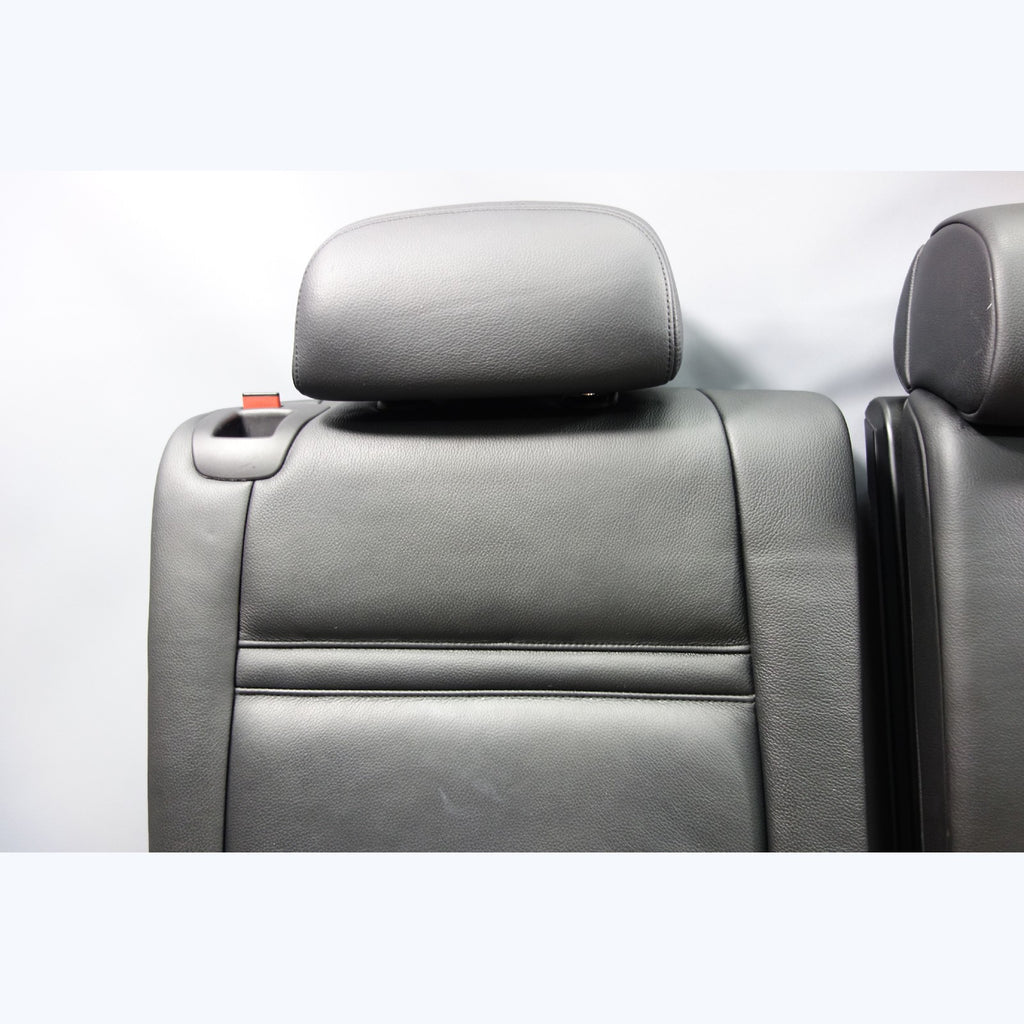 2010-2013 BMW E70 X5M Rear Seat Back Backrest Black Merino Leather Heated OEM
