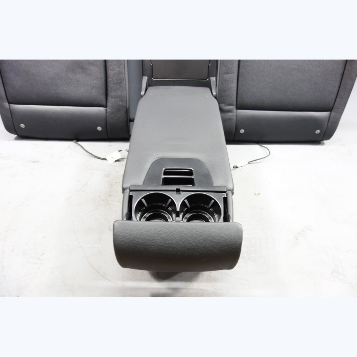 2010-2013 BMW E70 X5M Rear Seat Back Backrest Black Merino Leather Heated OEM