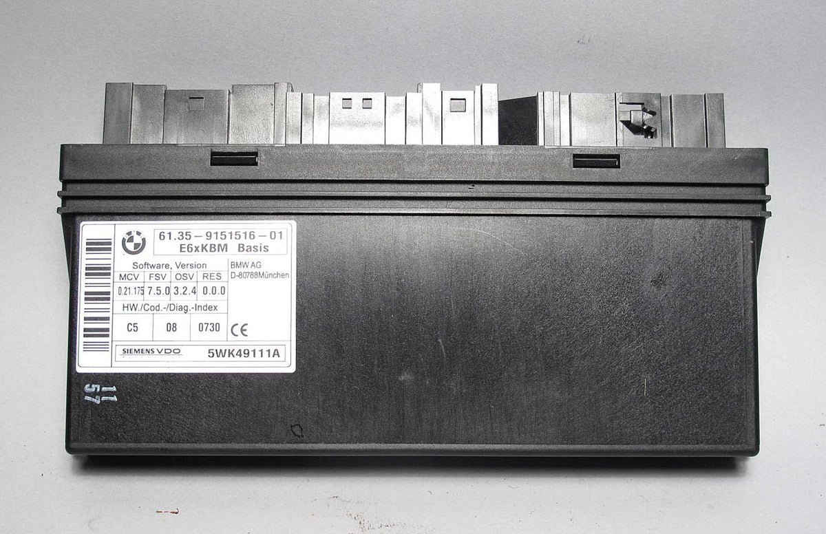 BMW E60 5-Series E63 E64 KBM Body Control Module GM BCM 2004-2010 OEM USED