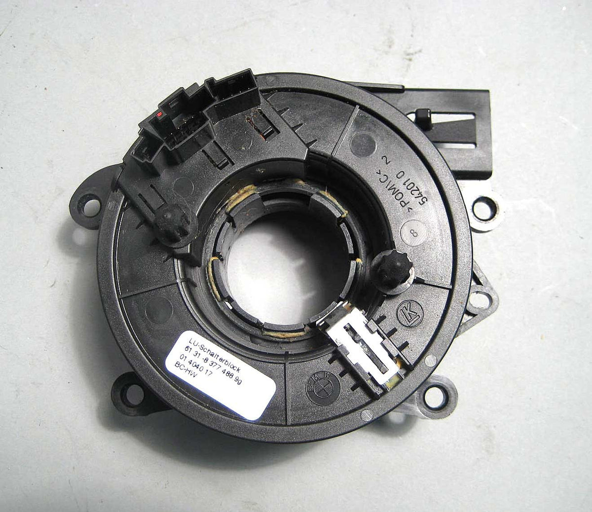 BMW Steering Switch Hub Slip Ring Clockspring Non-SMG 1999-2006 E46 E39 E38 X5