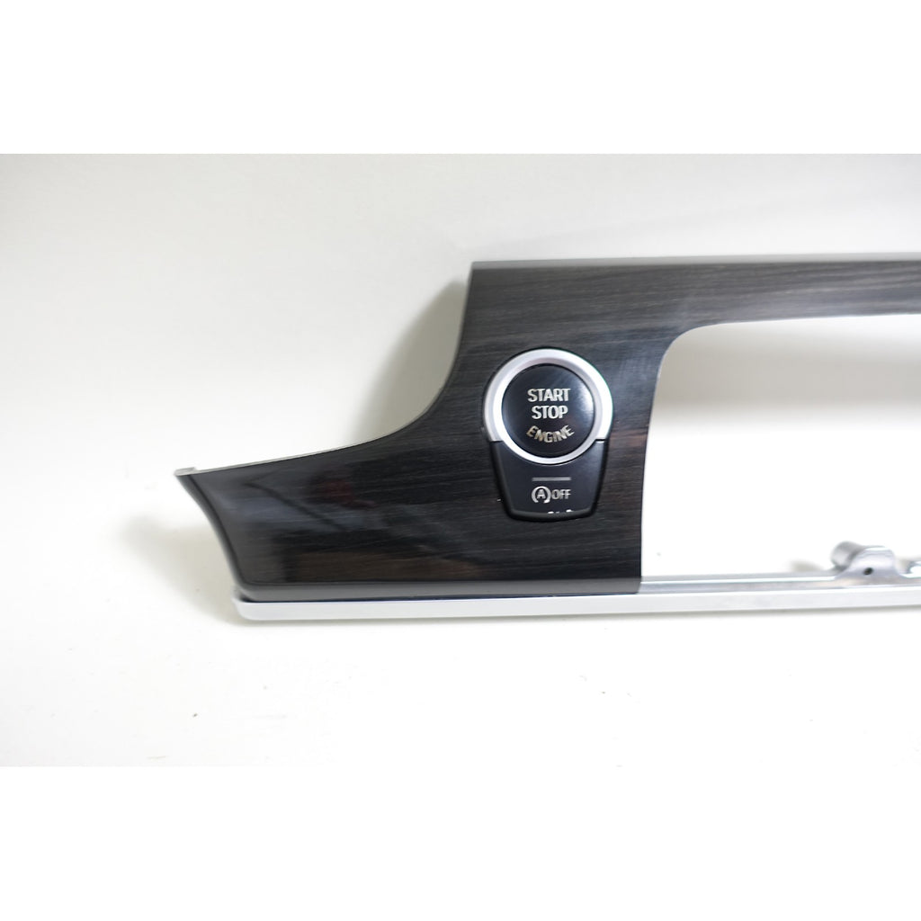 2011-2016 BMW F10 5-Series Sedan Front Dashboard Wood Trim Pair Fine Line OEM