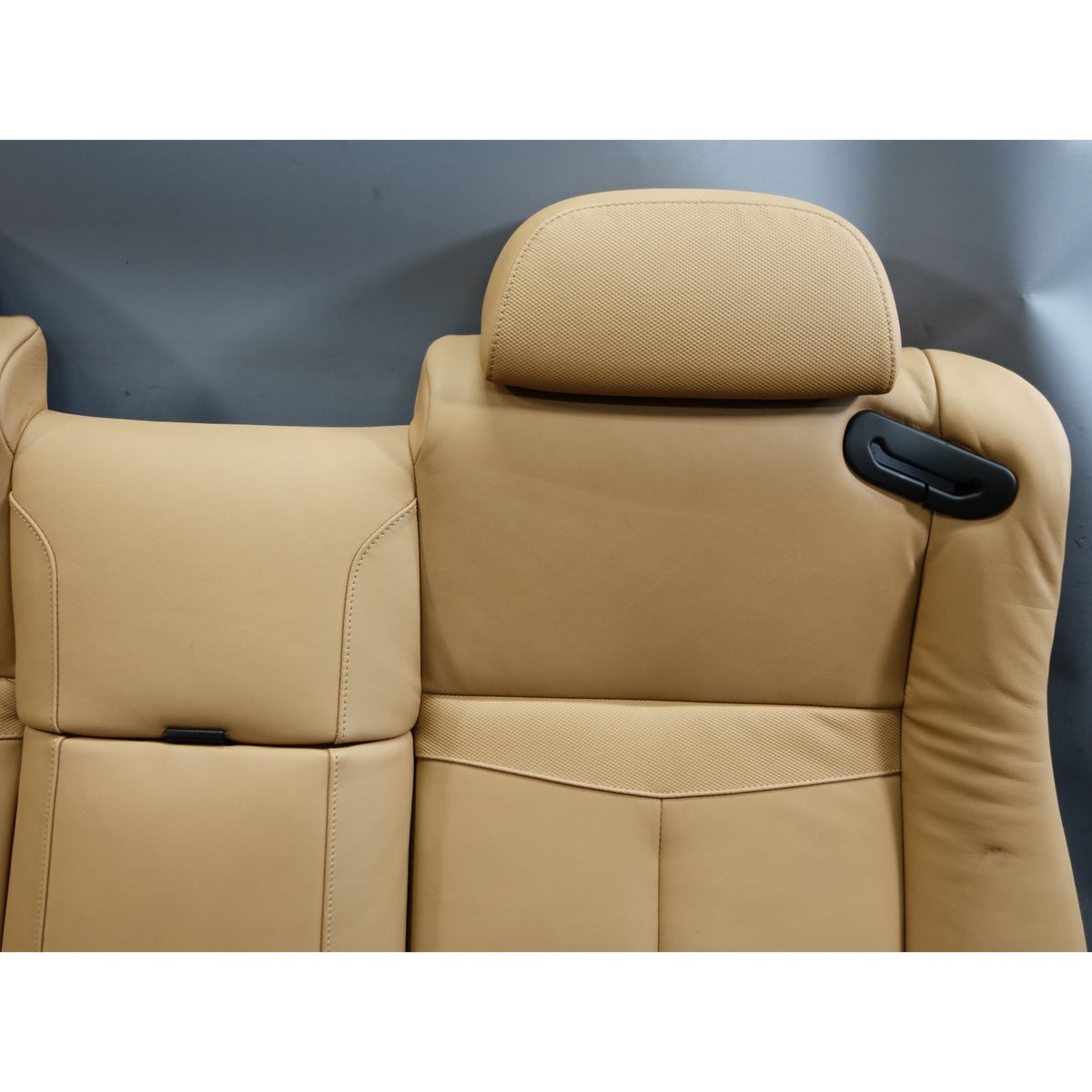 08-10 BMW E63 E64 650i Rear Seat Backrest Cushion Pad Saddle Brown Leather OEM