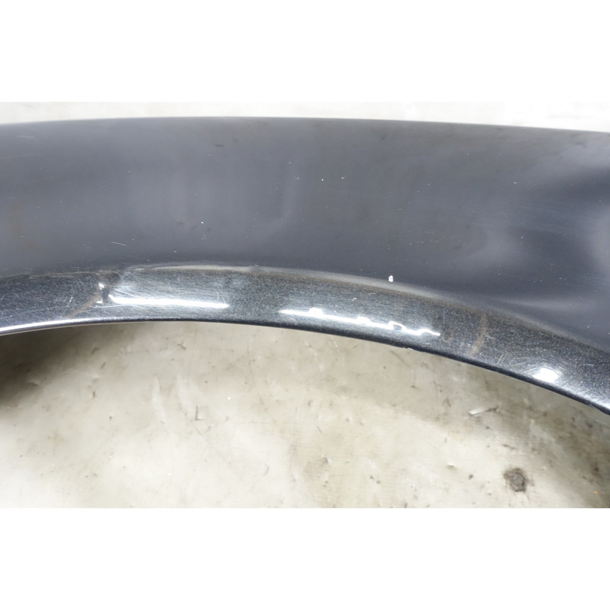 Damaged BMW E39 5-Series Driver Front Fender Cosmos Black 303 1997-2003 OEM