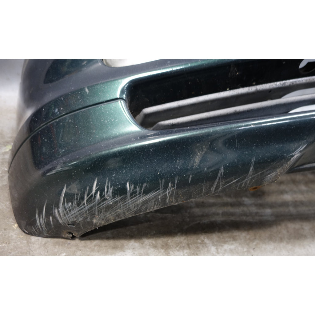 Damaged 99-01 BMW E46 3-Series 4-Door Early Front Bumper Cover Oxford Green OEM